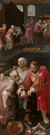 安布罗修斯·弗兰肯一世的《圣人科斯马斯和达米亚努斯的慈善》