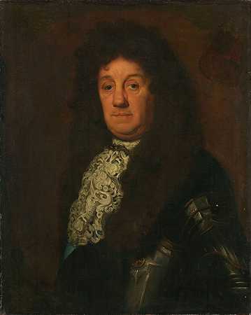 大卫·范德普拉斯（David van der Plas）的《荷兰和西弗里斯兰海军中将科内利斯·特朗普（1629-91）肖像》