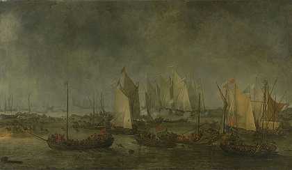 “1631年9月12日至13日夜间荷兰和西班牙舰队在斯拉克岛上的战斗”