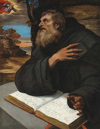 塞巴斯蒂亚诺·德尔·皮翁博的《圣安东尼·阿博特的愿景》