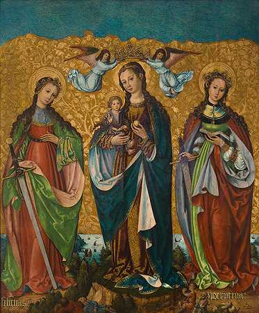 《圣母玛利亚与孩子的对话》、《迦太基的圣费利西蒂》和《无名氏》