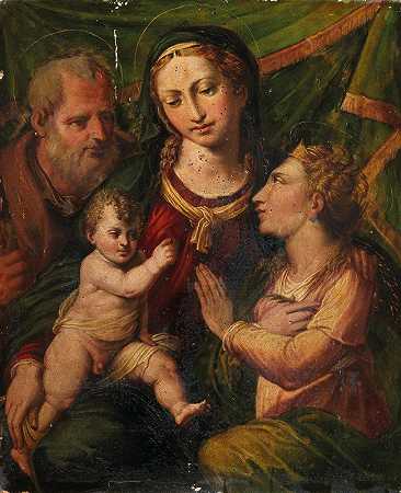 比亚吉奥·普皮尼的《圣凯瑟琳的神秘婚姻》