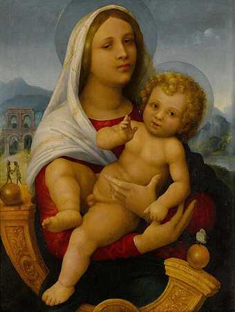 乔瓦尼·弗朗切斯科·卡罗托的《风景中的麦当娜与孩子》
