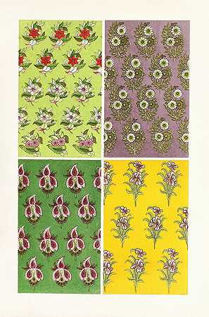 约翰·查尔斯·罗宾逊的《波斯纺织品设计》