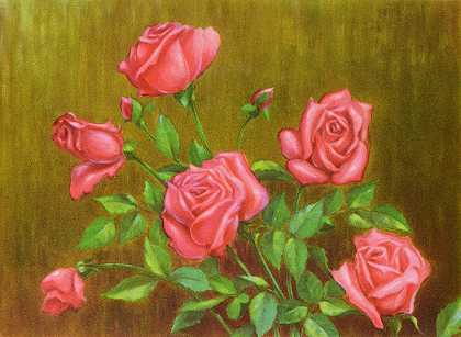 拉斐特·F·卡吉尔的《红玫瑰》