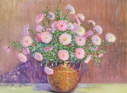 拉斐特·F·卡吉尔的《蓬蓬菊花》