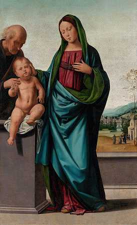 《神圣家族》作者：Fra Bartolomeo