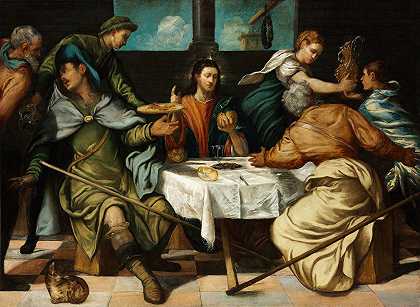 雅科波·丁托雷托的《艾玛乌斯的晚餐》