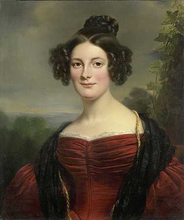 “凯瑟琳·安妮特·弗雷泽（1815-92），作者：扬·亚当·克鲁斯曼