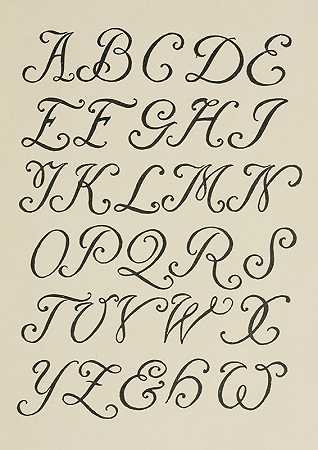 Frank Chouteau Brown的《法语大写字母》