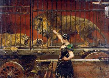 保罗·弗里德里希·梅耶海姆的《嫉妒的狮子》