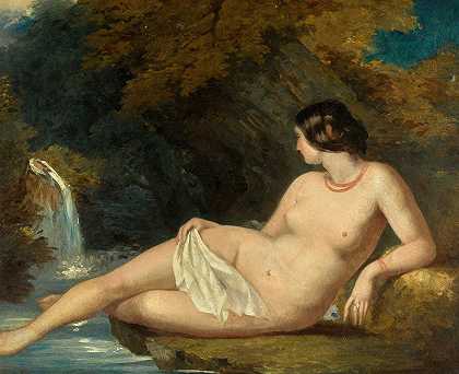 威廉·埃蒂的《瀑布边躺着的裸女》