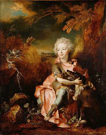 尼古拉斯·德·拉吉利埃（Nicolas de Largillière）的《穿着奇装异服的男孩肖像》