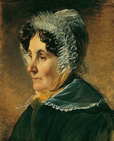 弗里德里希·冯·阿默林的《特蕾西娅·阿默林，艺术家之母》