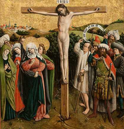 “施莱格尔祭坛画大师的《基督受难》祭坛画