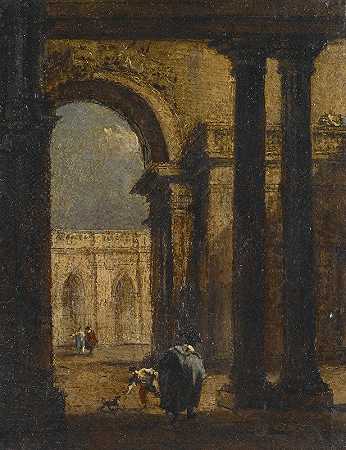 弗朗西斯科·瓜尔迪的《随想曲：宫殿庭院》