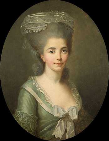 安托万·维斯特的女性肖像
