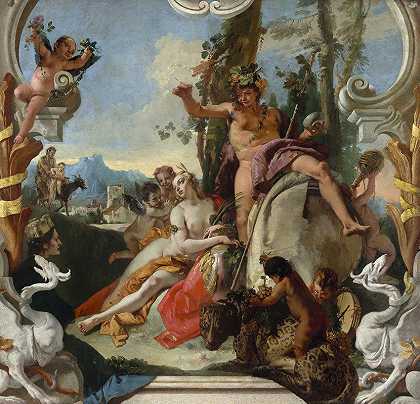 乔瓦尼·巴蒂斯塔·蒂埃波罗的《酒神与阿里阿德涅》
