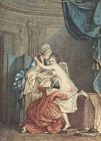 尼古拉斯·弗朗索瓦·雷格诺的《Le Bain（浴场）》