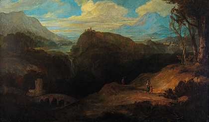 弗里德里希·冯·阿默林的《山地风景》