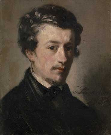“画家丹尼尔·奥斯特曼（1830–1853）的肖像，恩斯特·斯特克伯格（Ernst Stückelberg）