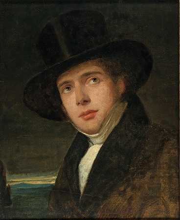 弗里德里希·冯·阿默林的《他哥哥安德烈亚斯的肖像》