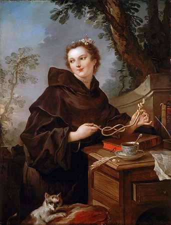“路易丝·安妮·德·波旁，查洛莱斯小姐（1695-1758），查尔斯·约瑟夫·纳托尔