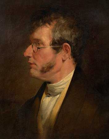 弗里德里希·冯·阿默林（Friedrich von Amerling）的《弗兰茨·泽弗·阿默林》（艺术家之父）