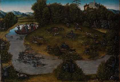 《萨克森选帝侯弗雷德里克·智者（1463-1525）的猎鹿》