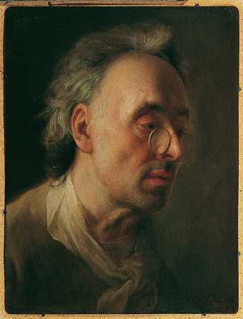 弗朗茨·安东·帕尔科的《艺术家之父的肖像》