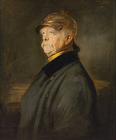 弗朗茨·冯·伦巴赫的《奥托·冯·俾斯麦肖像》