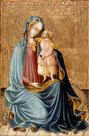 《圣母与孩子》，巴黎巴盖罗审判大师