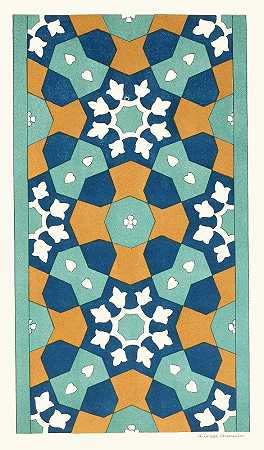 “阿富汗边界委员会Pl 01阿富汗边界委员会提供的18块装饰瓷砖