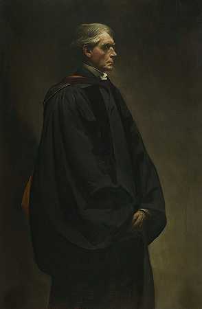 约翰·怀特·亚历山大的弗朗西斯·兰迪·巴顿（1843-1932）