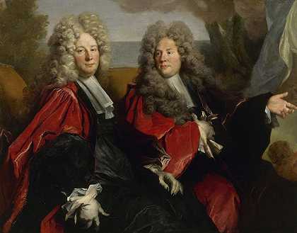 “1702年两位议员的肖像画