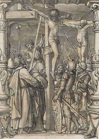 《十字架上的基督》作者：Hans Holbein the Younger