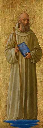 《圣罗穆阿德》作者：Fra Angelico