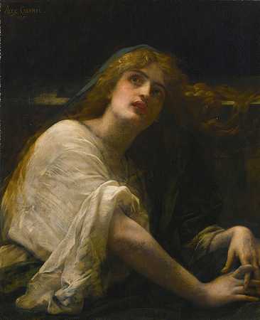 亚历山大·卡巴内尔的《玛丽·玛格达琳在坟墓》
