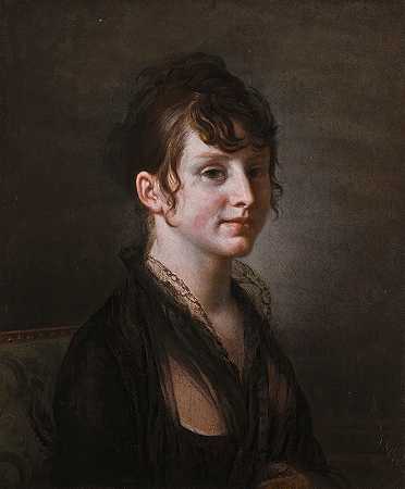 让-皮埃尔·圣·奥斯的《一位女士的肖像》