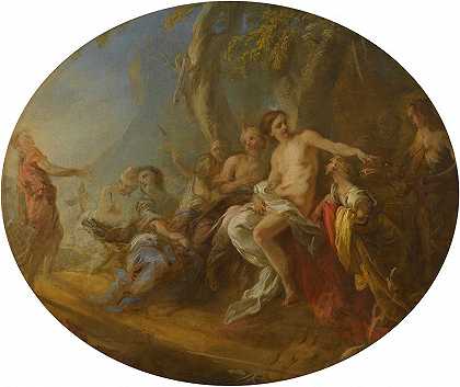 弗朗索瓦·莱莫恩的《戴安娜与阿克托翁》