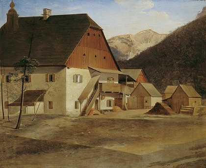伊拉斯谟·冯·恩格特的《赫施旺的伟大哈默豪斯》（The Great Hammerhaus In Hirschwang An Der Rax）