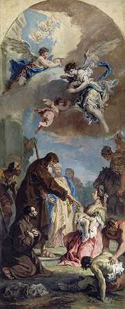塞巴斯蒂亚诺·里奇的《保拉圣方济各的奇迹》