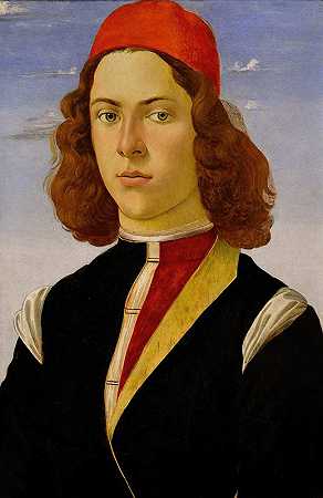 桑德罗·波提切利的《年轻人的肖像》