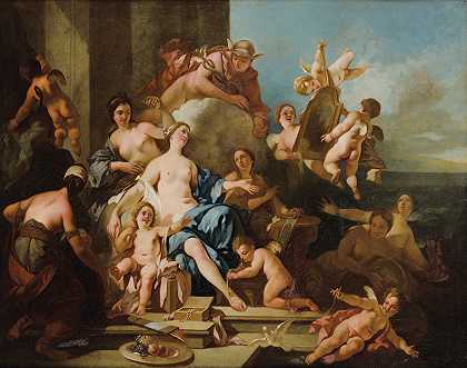 皮埃尔·雅克·卡兹的《维纳斯与水星》