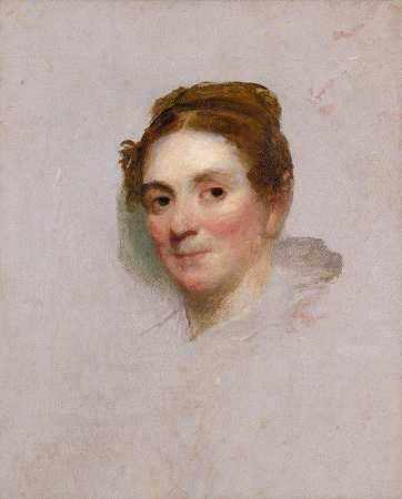吉尔伯特·斯图尔特的《女士肖像》