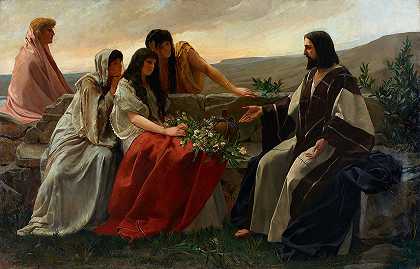 亚历山大·德米特里乌斯·戈尔茨的《基督与女人》