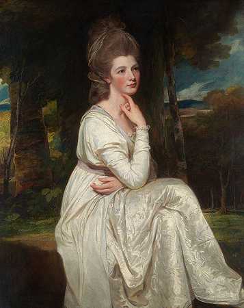 乔治·罗姆尼的《德比伯爵夫人伊丽莎白·斯坦利（1753–1797）》