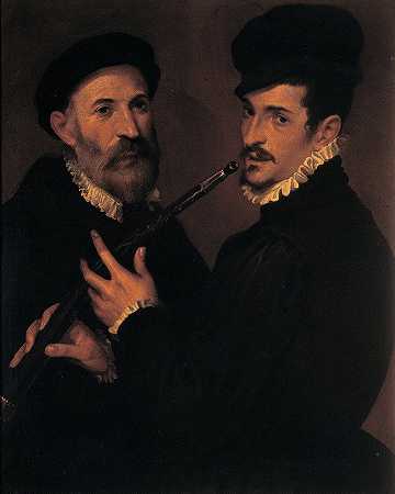 “巴托洛梅奥·帕萨罗蒂的音乐家双肖像