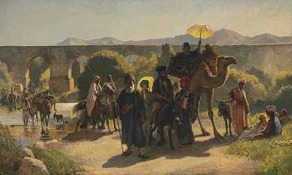 埃德温·洛德·威克斯的《约旦朝圣（希腊复活节）》