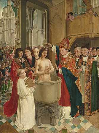《圣吉尔斯大师对克洛维斯的洗礼》
